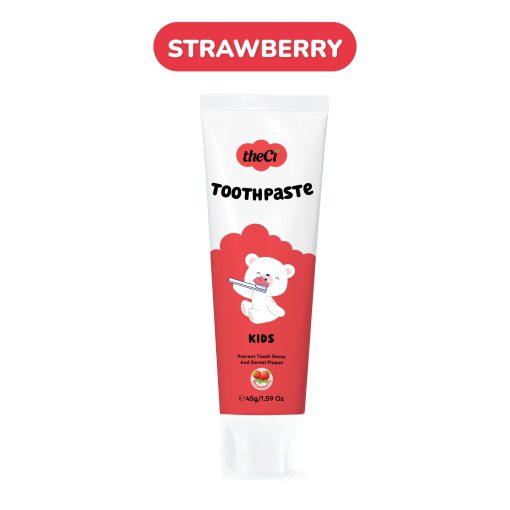 ຢາສີແຂ້ວສຳລັບເດັກ – Toothpaste for Kids Strawberry Flavor