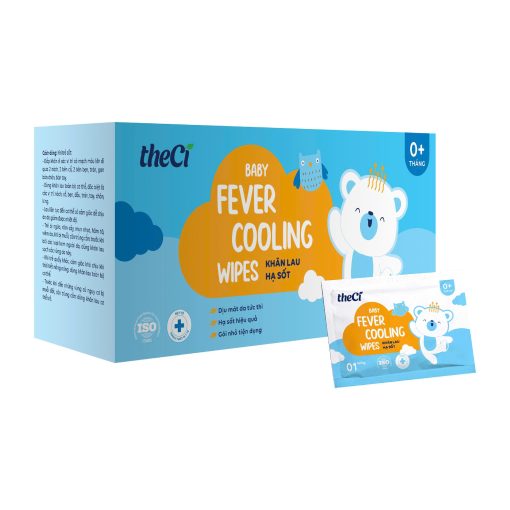 ຜ້າເຊັດຫຼຸດໄຂ້ theCi – Fever Cooling Wipes - Image 2